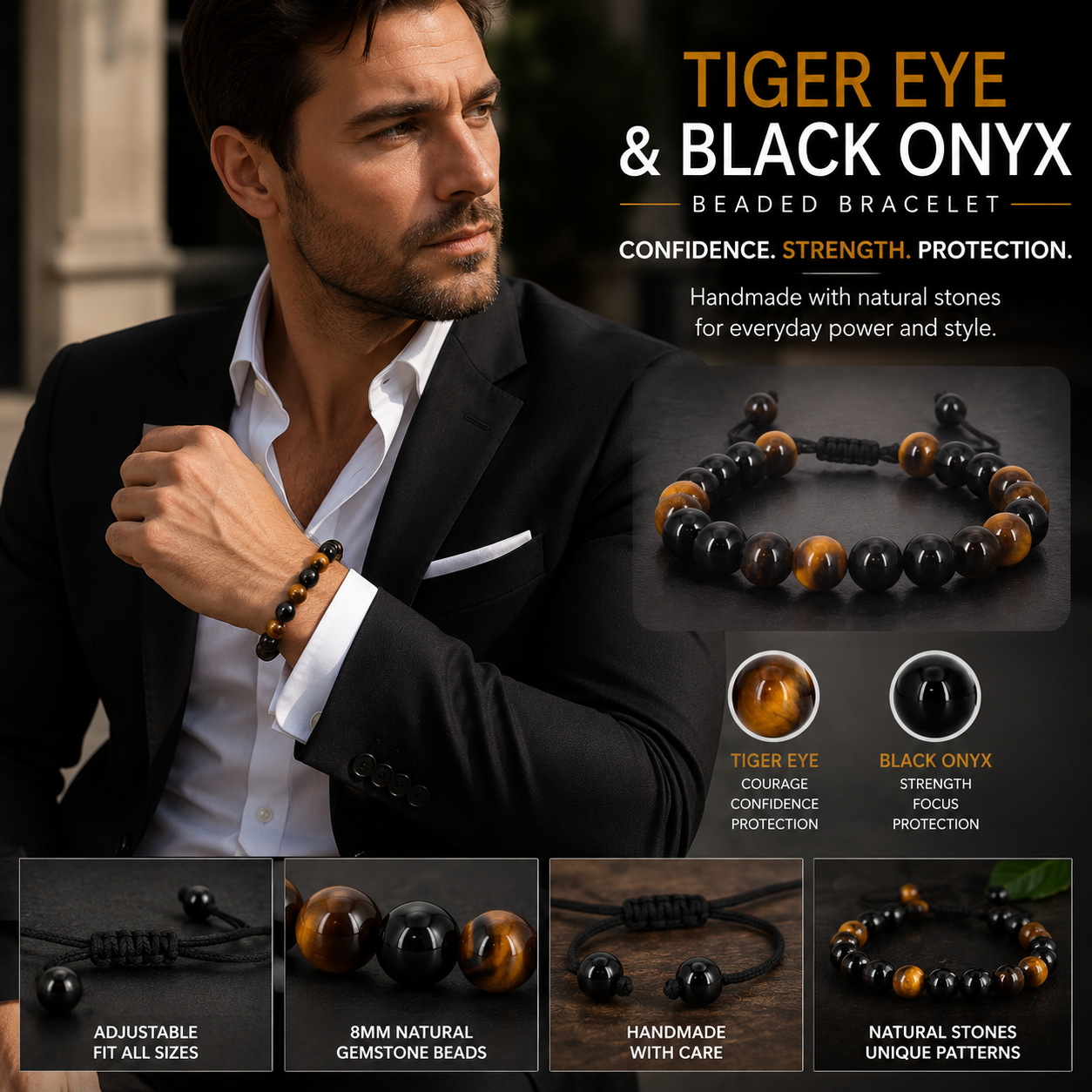 Tiger Eye Power Bracelet