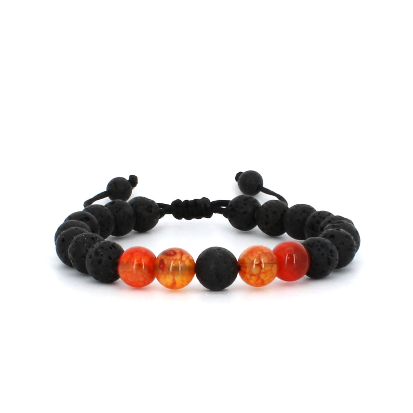 Lava Stone and Fire Agate