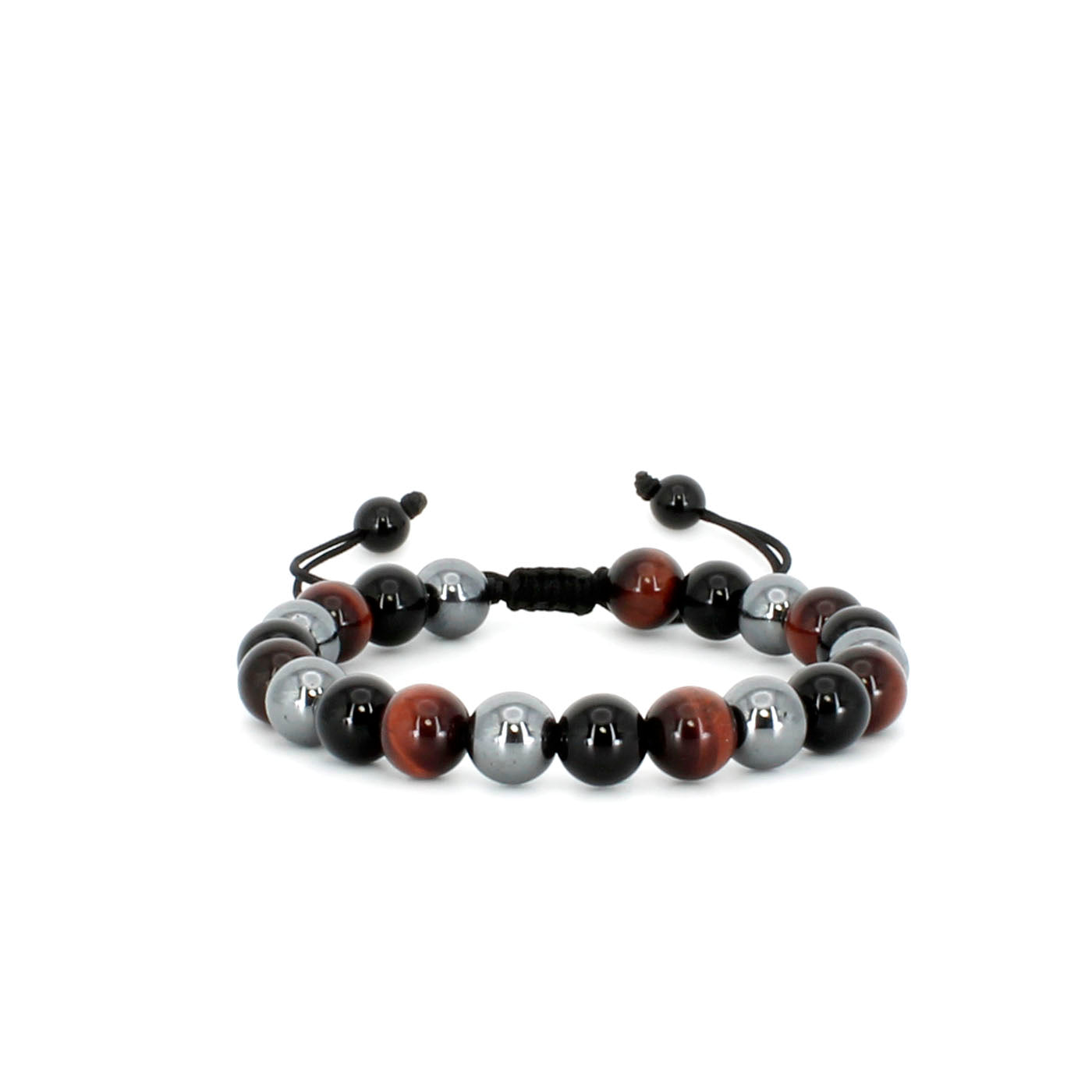 Hematite Black Onyx Red Tiger eye
