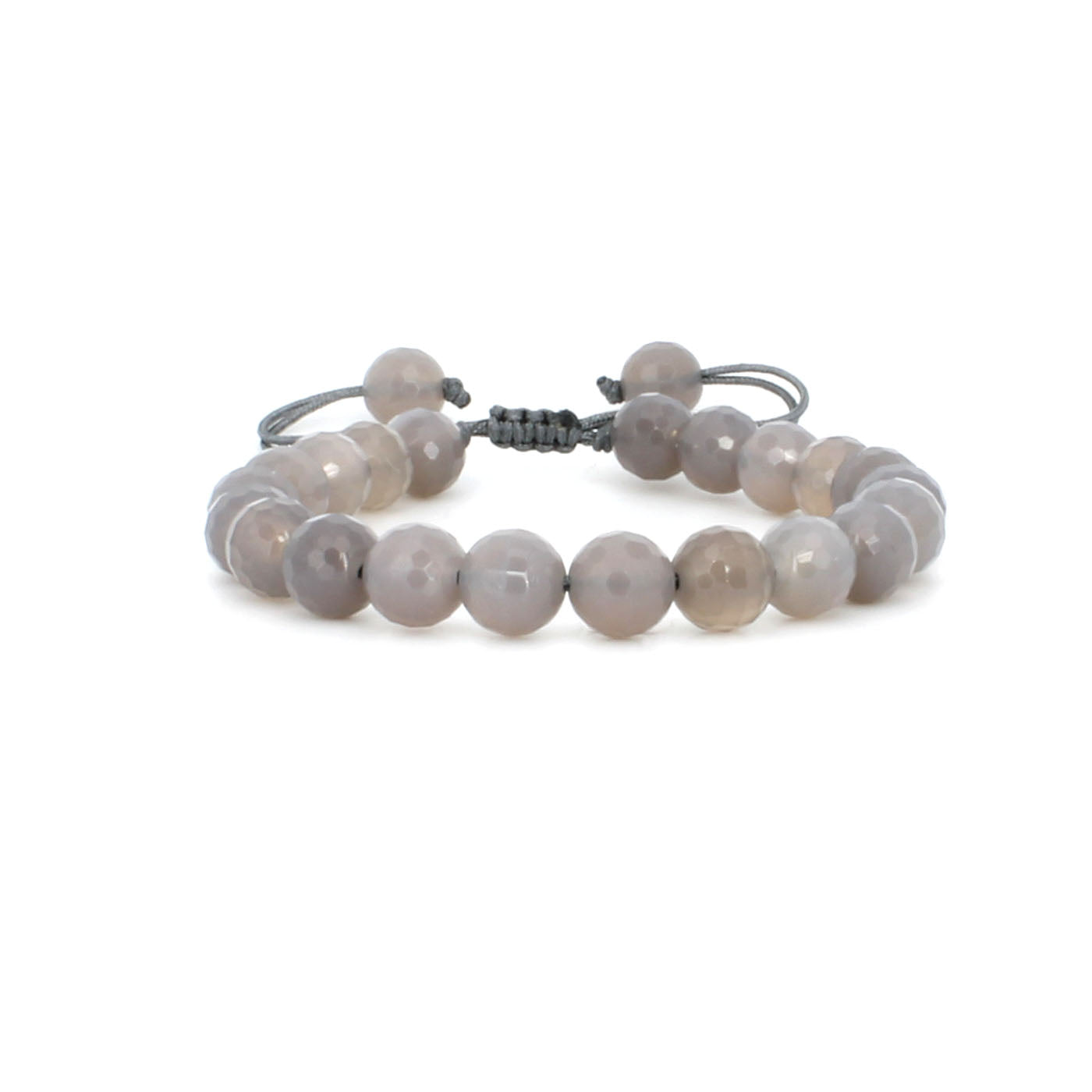 FACETED GRAY ONYX
