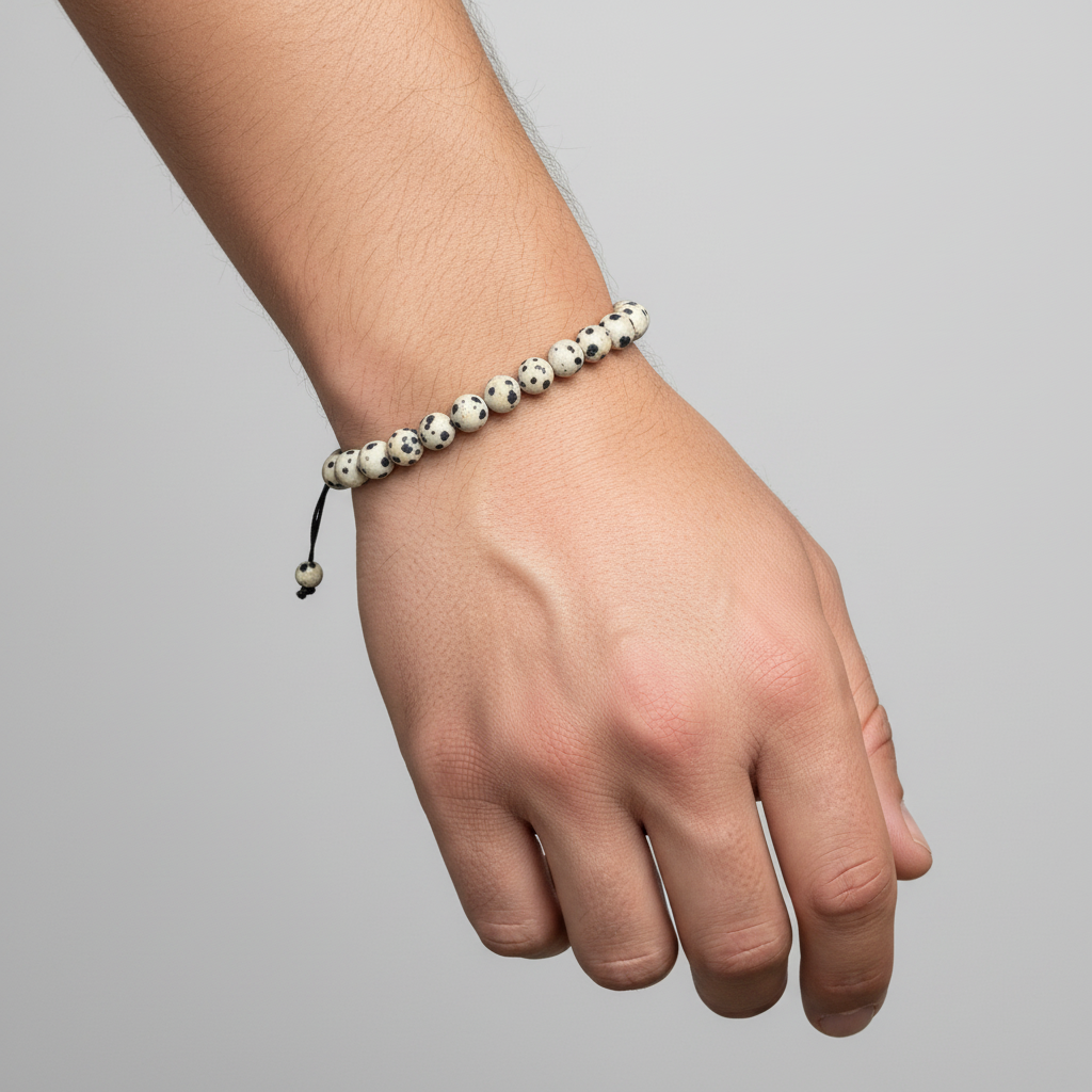Dalmatian Jasper Bracelet