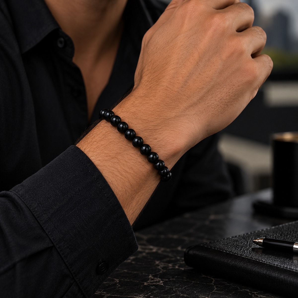 Black Onyx Classic Bracelet