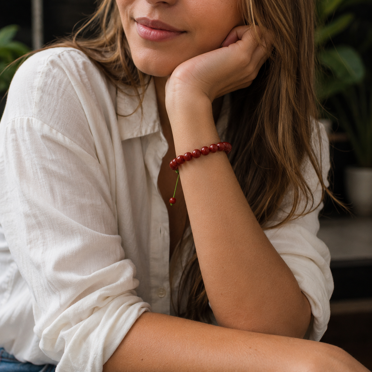 Red Jasper Bracelet