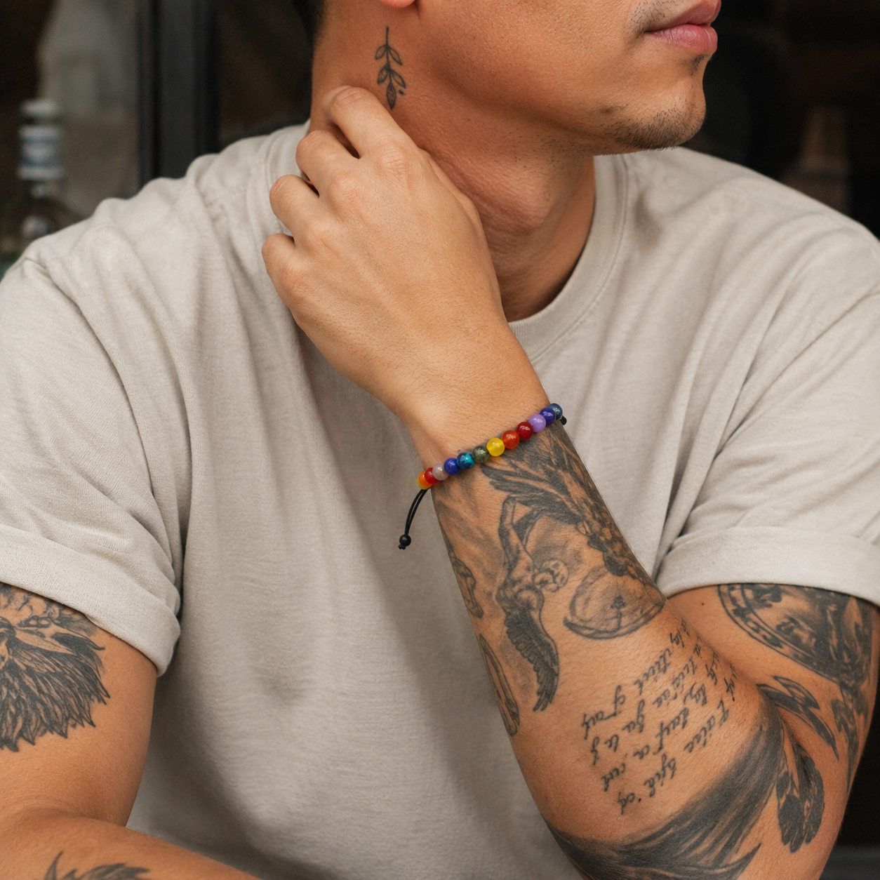 Seven Chakra  Bracelet