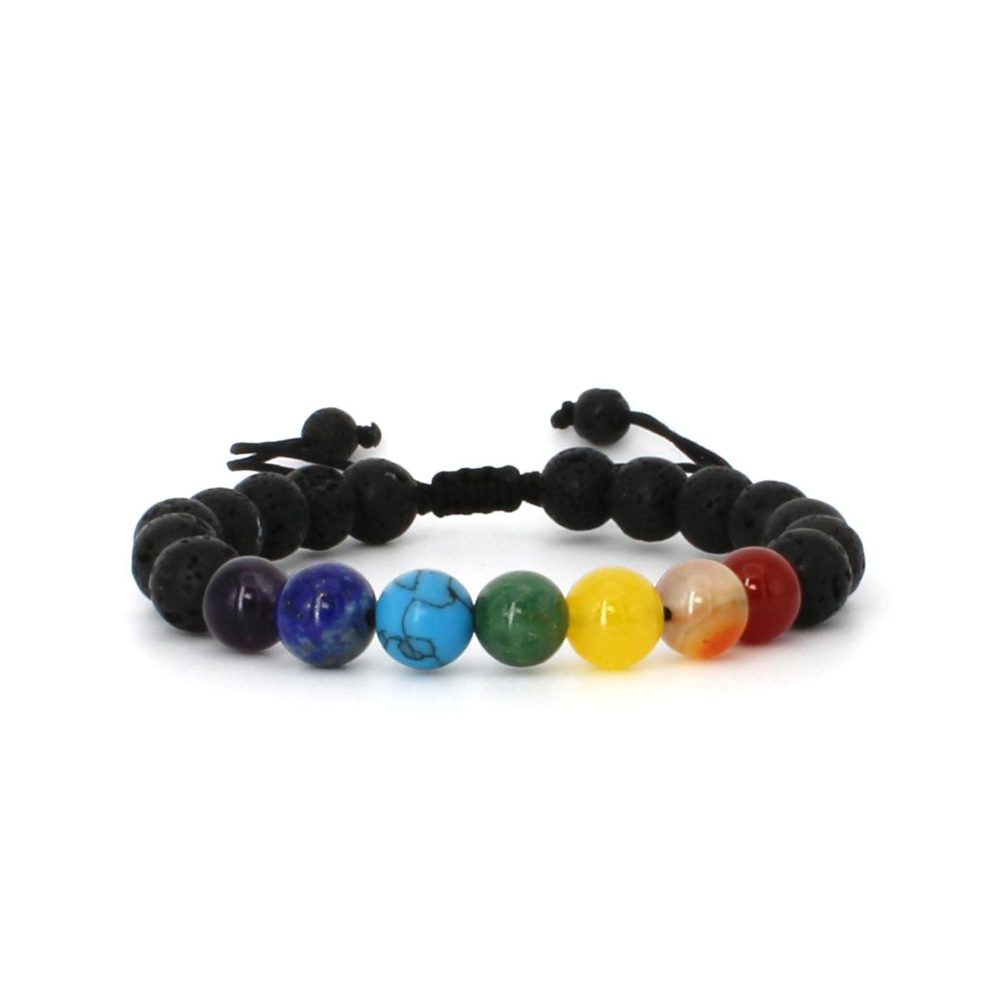 Seven Chakra  and Lava Stone