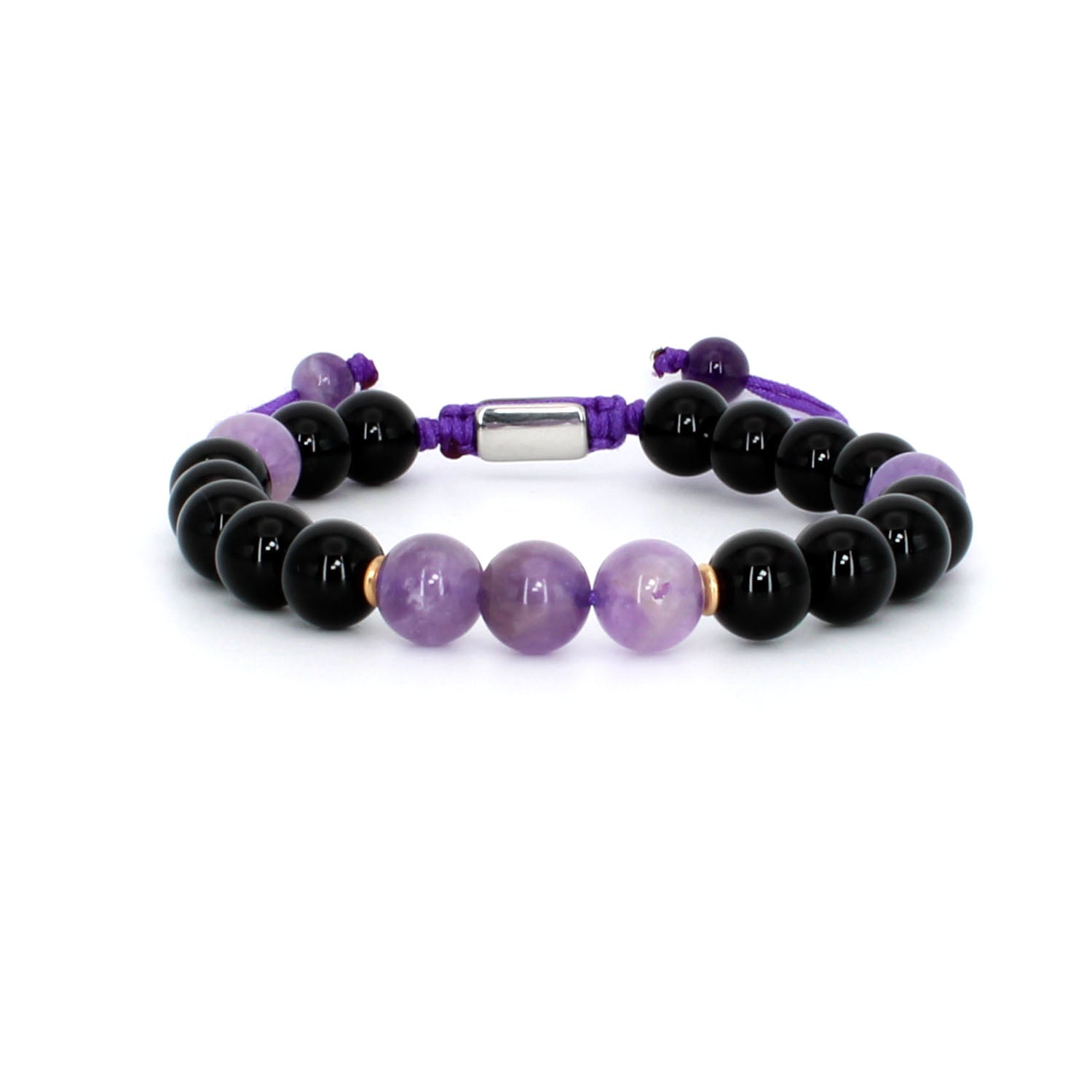 BLACK ONYX AND AMETHYST