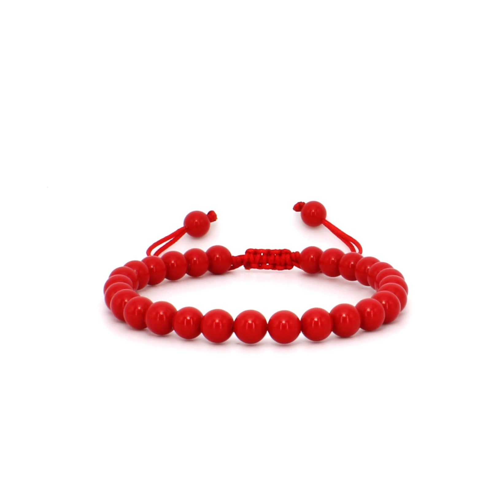 Red Jade Bracelet 6mm