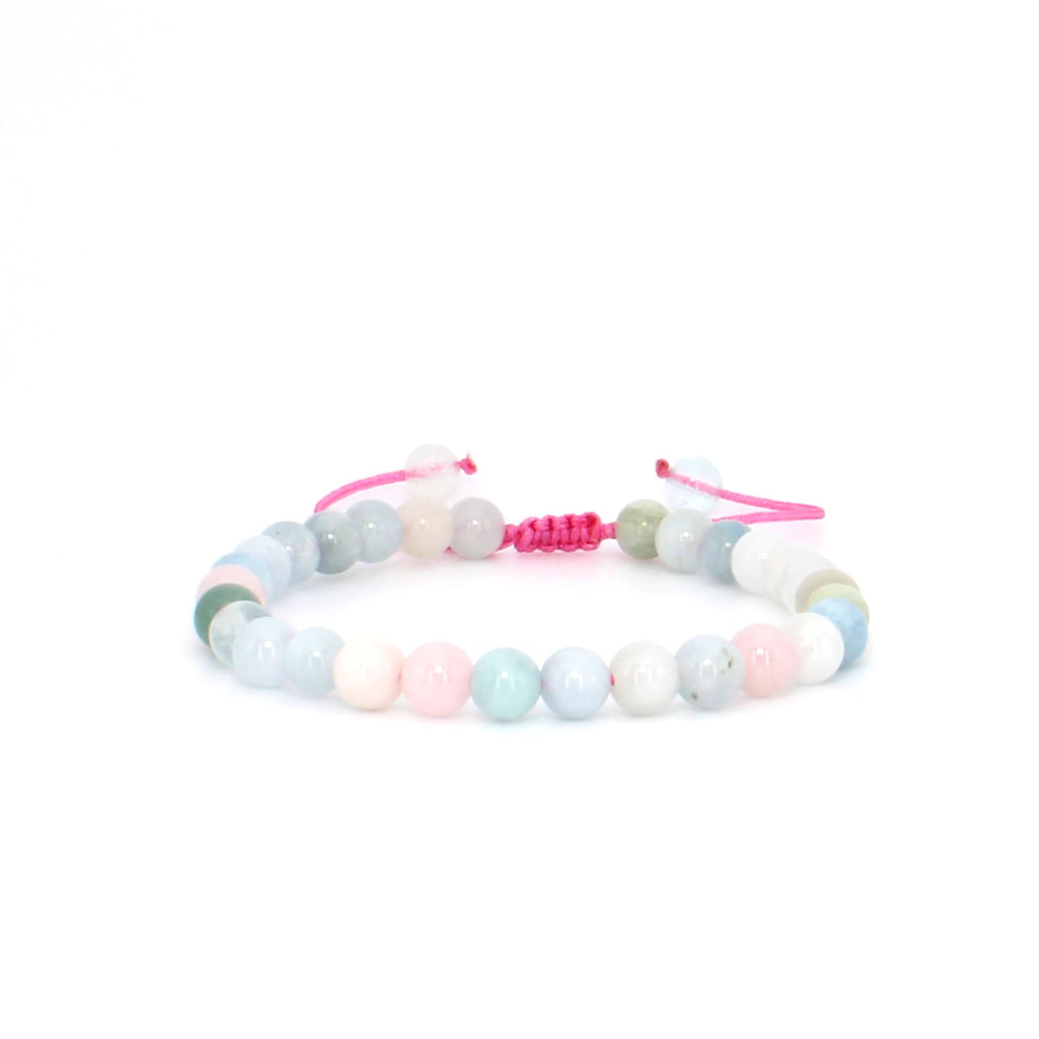 Morganite Bracelet  6mm