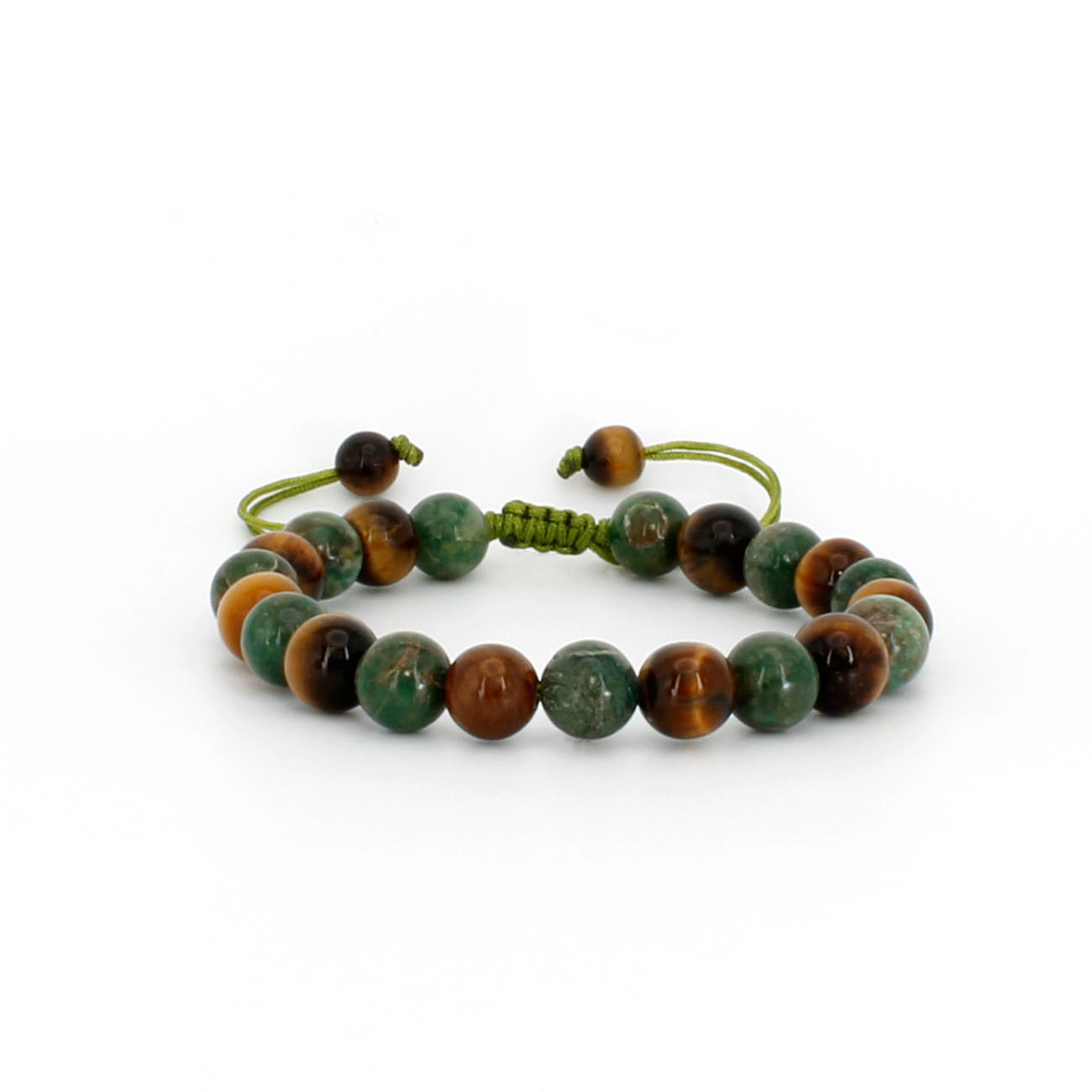 TIGER EYE AND AFRICAN JADE