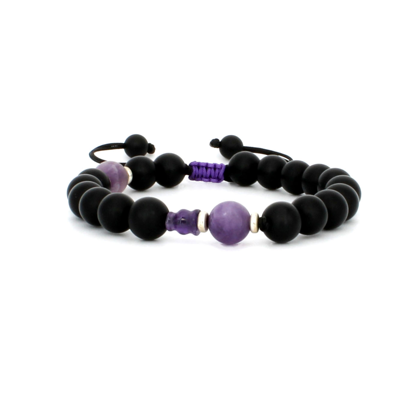 BLACK ONYX AND AMETHYST