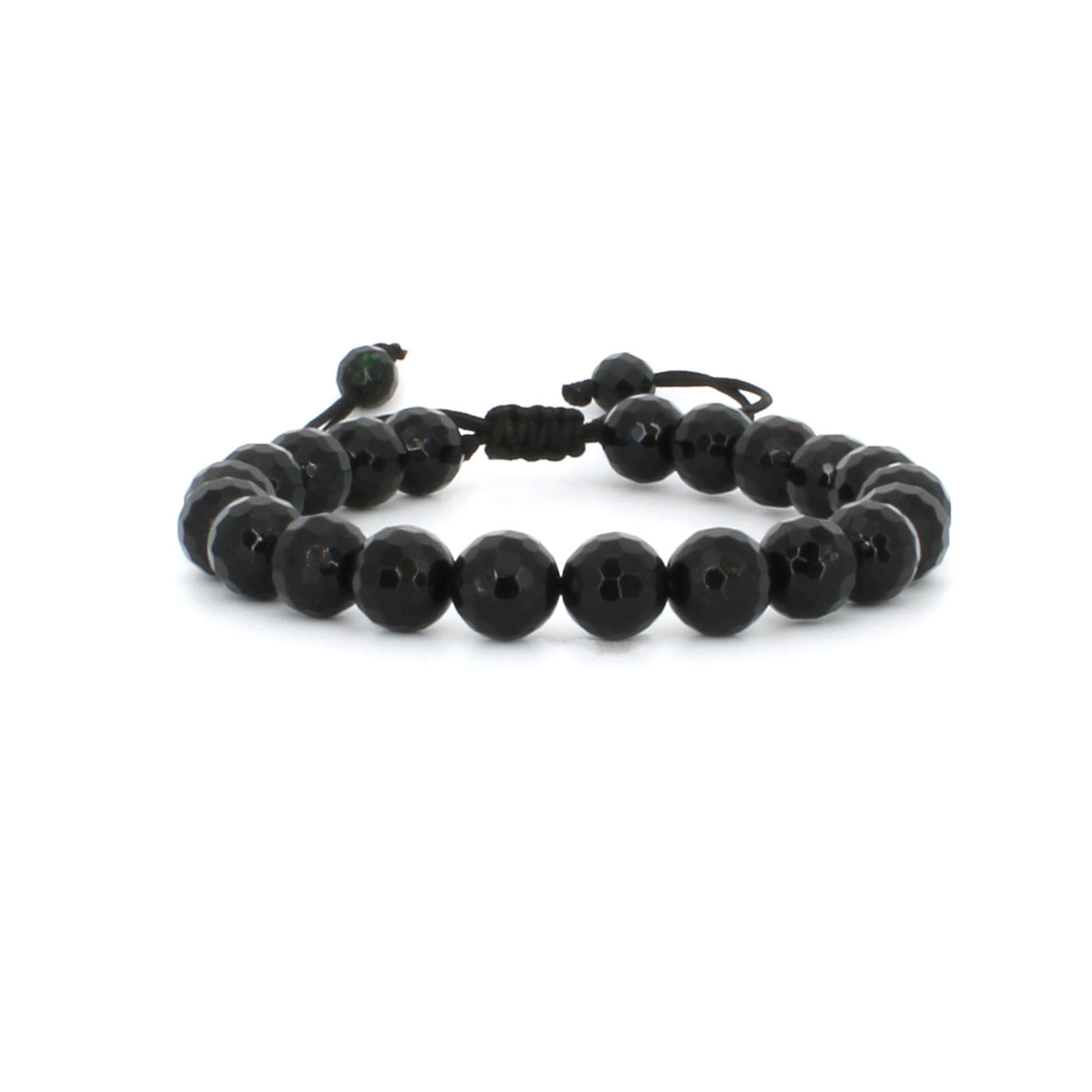 FACETED BLACK ONYX